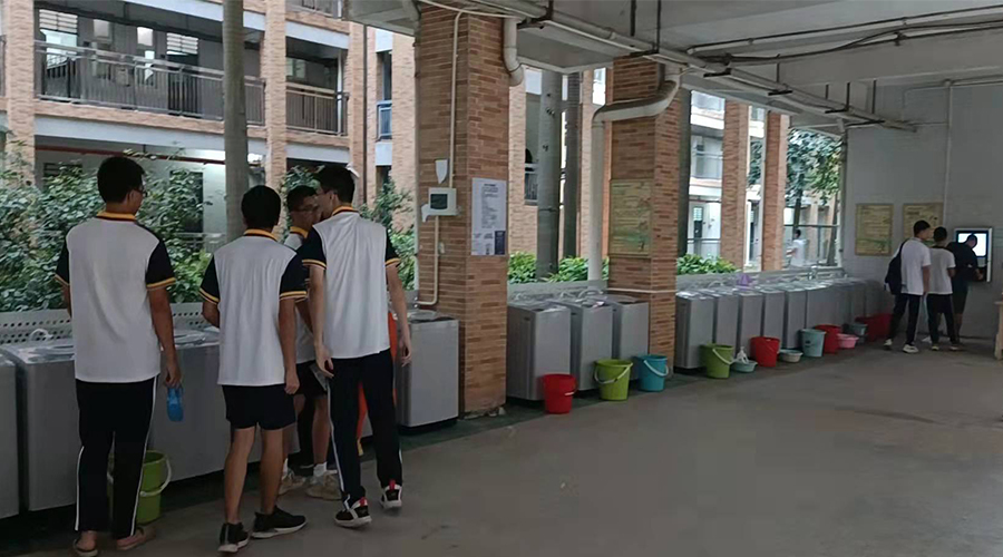 好評(píng)續(xù)單！江門(mén)一中學(xué)校持續(xù)追加共享洗衣機(jī)！