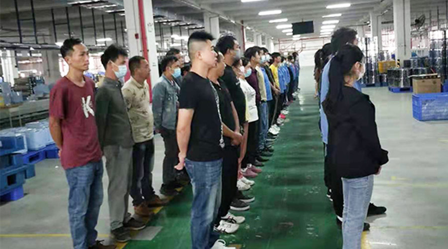 二十大寄語青年！金環電器開展關于二十大會議精神學習