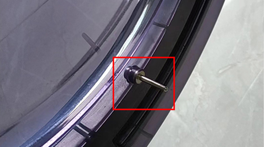 滾筒衣服烘干機零部件：門釘針的含義和作用