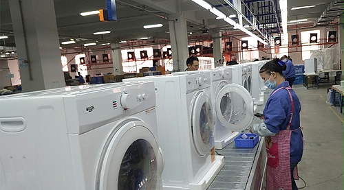 年底繁忙！金環電器全力保障英國Argos客戶滾筒干衣機生產